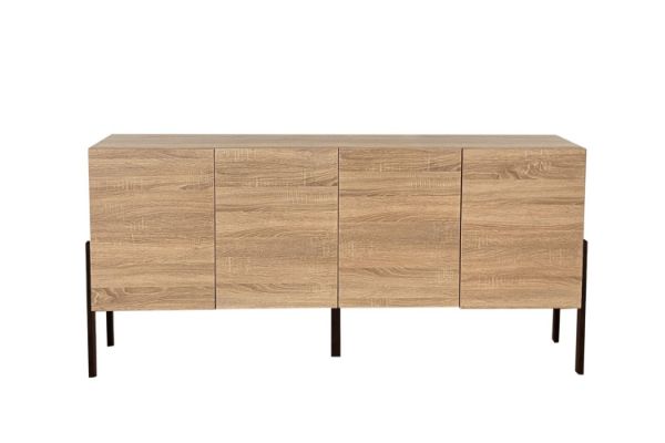 Picture of AVERY 4 DOOR Sideboard/Buffet (Light Wooden Finish)