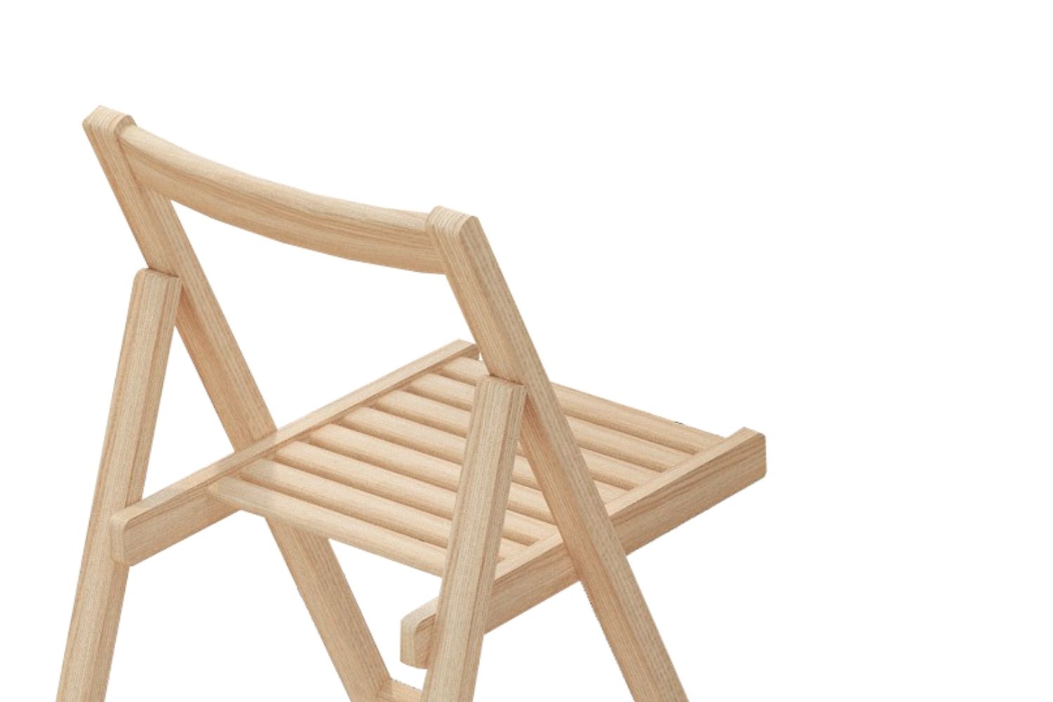 HANSON Foldable Dining Chair (Light Oak Colour)