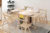 Picture of HANSON 5PC Butterfly/Foldable Dining Set  (Light Oak Colour)