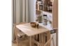 Picture of HANSON 3PC Foldable Dining Set with Cabinet Shelf