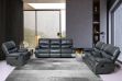 Picture of CAVANA Air Leather Manual Reclining Sofa Range with Cup Holder and Storage