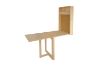 Picture of RYLER Wall Mounted Drop Down/Foldable Dining Table with Pushpin Board (Light Wooden Colour)