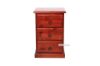 Picture of COTTAGE HILL 3PC/4PC/ Bedroom Combo in Queen Size Solid Pine (Wine Red Colour)