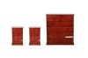 Picture of COTTAGE HILL 3PC/4PC/ Bedroom Combo in Queen Size Solid Pine (Wine Red Colour)