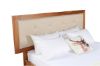 Picture of COOLMORE Solid Pine Queen Size Bed Frame with Extended Headboard