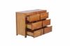 Picture of COOLMORE 4PC Queen Size Bedroom Combo (Solid Pine)