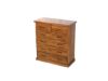 Picture of COTTAGE HILL Solid Pine 6-Drawer Tallboy (Antique Oak Colour)