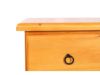 Picture of CANNINGTON Solid NZ Pine 5-Drawer Tallboy (Maple Colour)