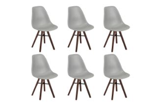 Picture of AVERY Dining Chair (Grey) - Set of 6