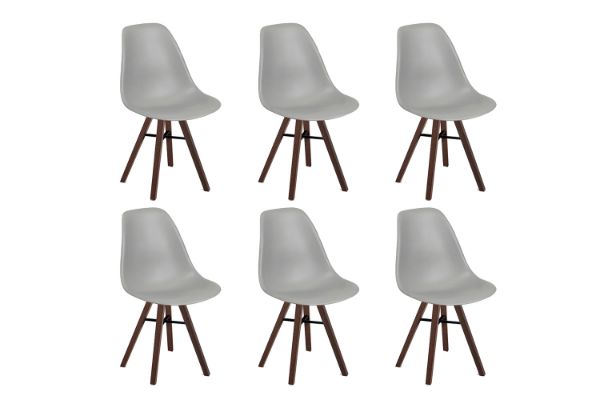 Picture of AVERY Dining Chair (Grey) - Set of 6
