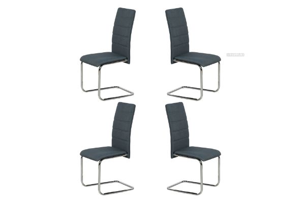 Picture of LAURENS Dining Chair (Blue) - 4 Chairs in 1 Carton