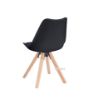 Picture of EIFFEL Beechwood Legs PU Seat Dining Chair (Black) - Set of 4