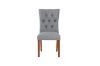 Picture of SOMMERFORD Tufted Fabric Upholstered Dining Chair (Dark Grey) - Set of 2 