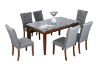 Picture of SOMMERFORD 163 Marble Top Dining Table (Black)