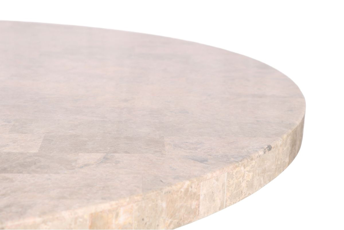 HAVILAND 137 Round Marble Top Dining Table