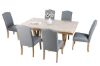 Picture of HAVILAND 183 Marble Top 7PC Dining Set