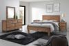 Picture of KANSAS Bedroom Combo in Queen Size (Acacia Wood) - 6PC Combo