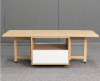 Picture of CELIA 60-140 BUTTERFLY/FOLDABLE Coffee Table *Light Oak Colour