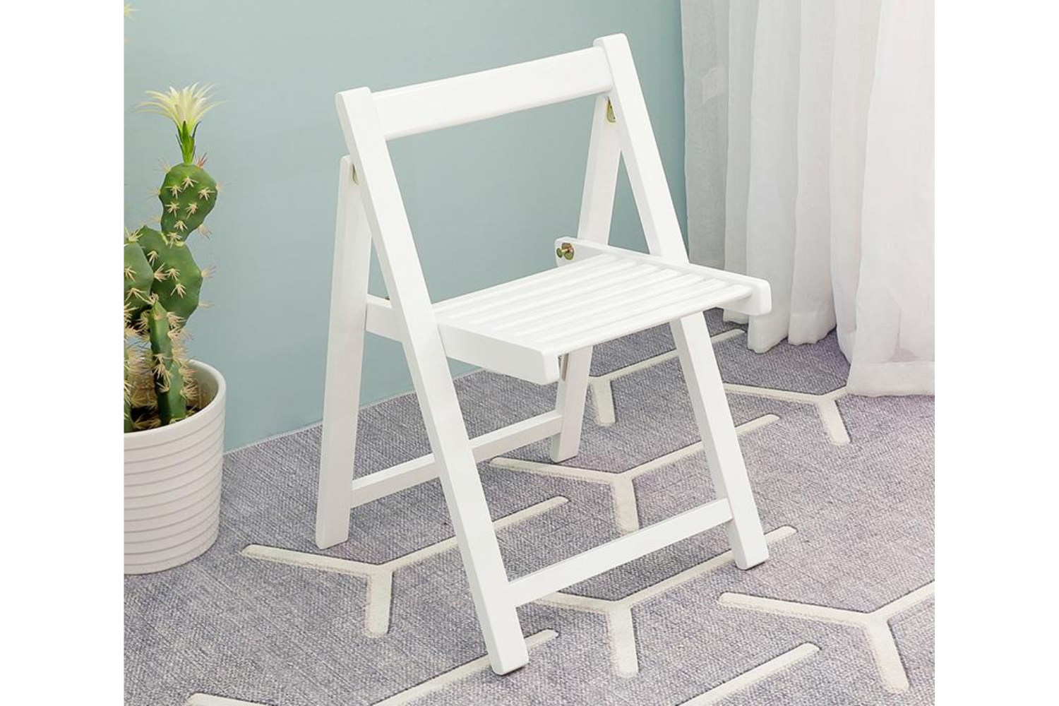 HANSON Foldable Dining Chair (White)