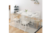 Picture of HANSON 120/140 Butterfly/Foldable Dining Table (White)