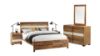 Picture of LEAMAN Bedroom Combo in Queen Size (Acacia Wood) - 6PC
