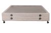 Picture of PRESTIGE Queen Bed Base (Sandstone) - Bed Base with Wheel Legs