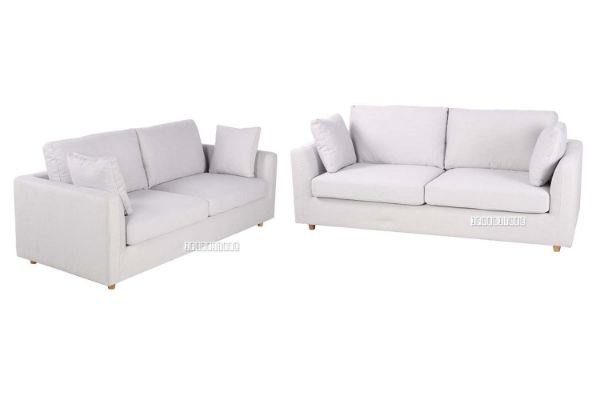 Picture of SOMERSET 3+2 Sofa Range (Light Grey) - 3+2 Set