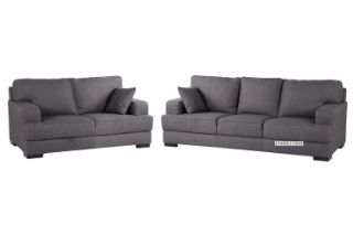 Picture of KARLTON 3+2 Sofa Range *Light Grey - 3+2 Set