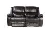 Picture of BRIGHTON Reclining Air Leather Sofa Range (Dark Brown)
