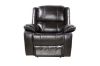 Picture of BRIGHTON Reclining Air Leather Sofa Range (Dark Brown)