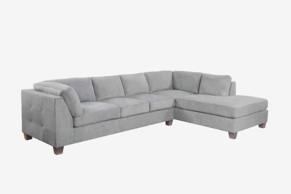 Picture of NEWTON Fabric Sectional Sofa (Light Grey)