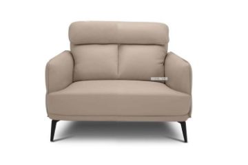 Picture of SIKORA 3+2+1 100% Genuine Leather Sofa Range (Beige) - Armchair