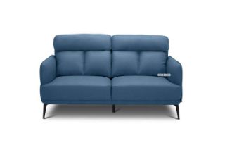 Picture of SIKORA Fabric Sofa (Blue) - 2 Seater (Loveseat)