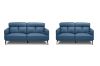 Picture of SIKORA 3+2+1 Fabric Sofa Range (Blue) - 3+2+1 Sofa Set