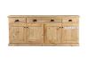 Picture of Outback Hutch and Buffet *Solid Pine - 4 Drawer Buffet