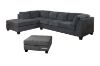 Picture of NEWTON Fabric Sectional Sofa (Dark Grey)