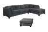 Picture of NEWTON Fabric Sectional Sofa (Dark Grey)
