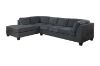 Picture of NEWTON Fabric Sectional Sofa (Dark Grey)