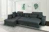 Picture of SCURO Sofa Bed + Ottoman with Storage (Dark Grey) - Facing Left