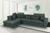 Picture of SCURO Sofa Bed + Ottoman with Storage (Dark Grey) - Facing Left