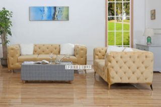Picture of MANCHESTER Beige Sofa - 3+2 Set
