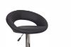 Picture of STANFORD Adjustable Swivel Gas Lift Bar Stool (Black/White/Red)