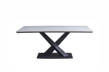Picture of SOVEREIGN 180 Sintered Stone Dining Table (White)