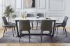 Picture of SUMBA 7PC Sintered Stone 1.8M Dining Set (Grey Chairs)