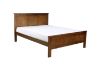 Picture of WOODLAND Bed Frame in Queen Size (Rustic Brown)