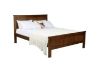 Picture of WOODLAND Bed Frame in Queen Size (Rustic Brown)