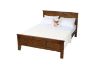 Picture of WOODLAND Bed Frame in Queen Size (Rustic Brown)