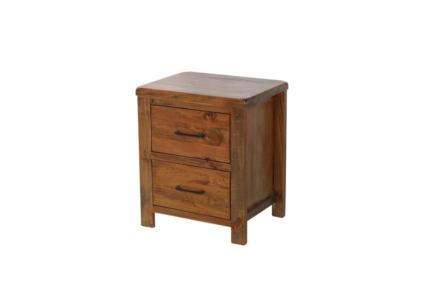 WOODLAND Bedside Table (Rustic Brown)