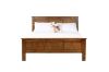 Picture of WOODLAND Bedroom Combo Set in Queen Size (Rustic Brown) - 4PC Combo Set