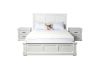 Picture of BICTON Bed Frame in Queen Size (White)